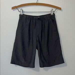 BIXBY NOMAD Boys 10 Athletic Sports Shorts Nylon Gray Drawstring Pockets